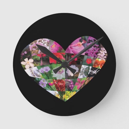 Hart_Bloemen Ronde Klok (Voorkant)