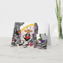 Hart Boerderij Wenskaart Kaart