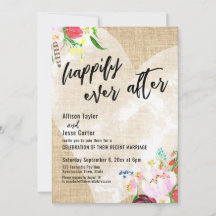 Hart Boho Flowers Burlap komt na verloop van tijd 