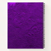 Hart boho waterverf kunst notitieboek (Achterkant)