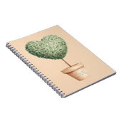 Hart Boom Liefde Notitieboek (Rechterzijde)