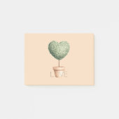Hart Boom Liefde Post-it® Notes (Voorkant)
