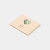 Hart Boom Liefde Post-it® Notes (Schuin)