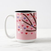 Hart Boom Tweekleurige Koffiemok (Links)