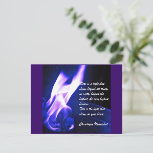 hart briefkaart (Staand voorkant)