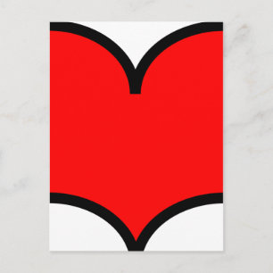 Hart - Briefkaart