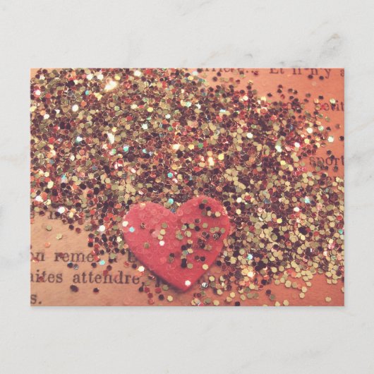 hart briefkaart (Voorkant)