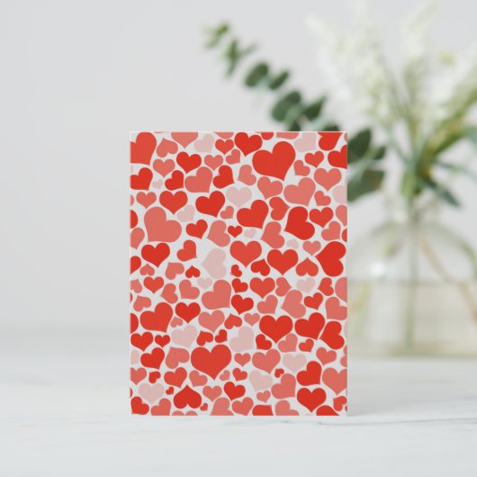 hart briefkaart (Staand voorkant)