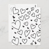 hart briefkaart (Voorkant / Achterkant)