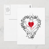 hart briefkaart (Voorkant / Achterkant)