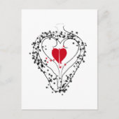 hart briefkaart (Voorkant)