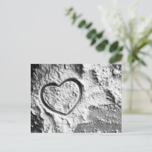 Hart Briefkaart (Staand voorkant)