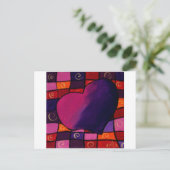 Hart Briefkaart (Staand voorkant)