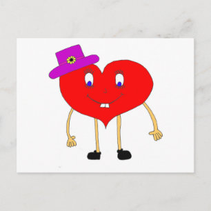 hart briefkaart