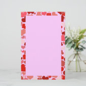 hart briefpapier (Staand voorkant)