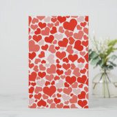 hart briefpapier (Staand voorkant)