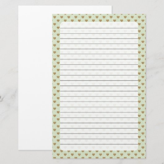 hart briefpapier (Voorkant / Achterkant)