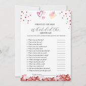 Hart Bruid & bruidegom trivia vrijgezellenfeest sp Aankondiging (Voorkant)