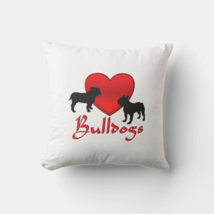 Hart Bulldogs Buitenkussen
