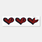 Hart Bumpersticker (Voorkant)