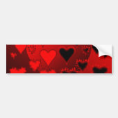 hart bumpersticker (Voorkant)
