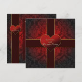 Hart/Cadeau - Verlenging van de uitnodiging tot we (Voorkant / Achterkant)