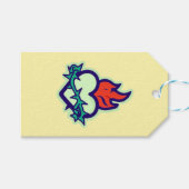 hart cadeaulabel (Voorkant (Horizontaal))