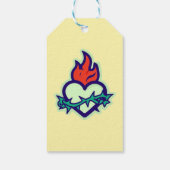 hart cadeaulabel (Achterkant)