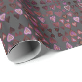 hart cadeaupapier (Rol Hoek)