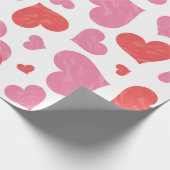 hart cadeaupapier (Hoek)