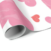 hart cadeaupapier (Rol Hoek)