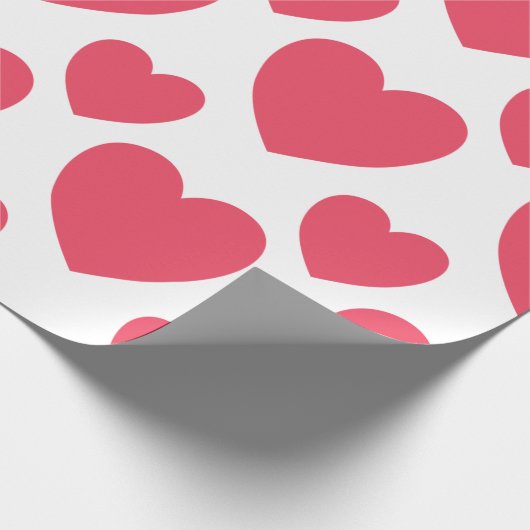 hart cadeaupapier (Hoek)