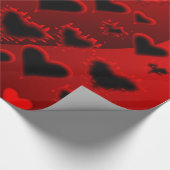 hart cadeaupapier (Hoek)