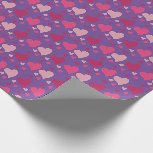 hart cadeaupapier (Hoek)