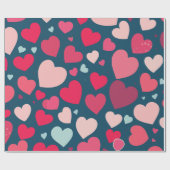 hart cadeaupapier (Vlak)
