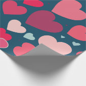 hart cadeaupapier (Hoek)