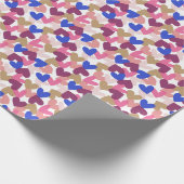 hart cadeaupapier (Hoek)