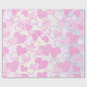 hart cadeaupapier (Vlak)