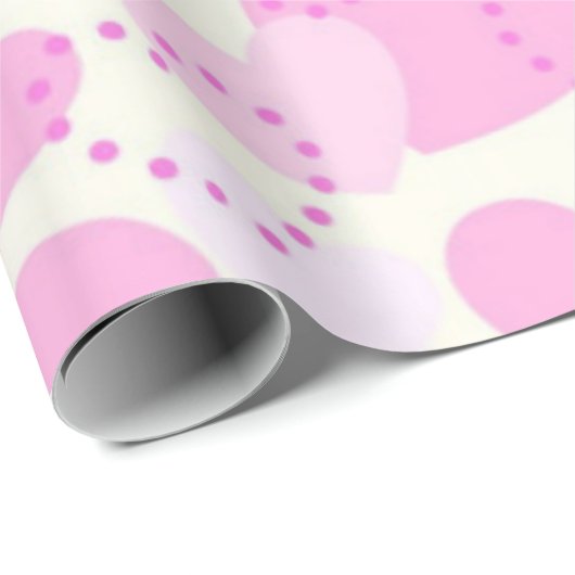 hart cadeaupapier (Rol Hoek)