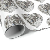 hart cadeaupapier (Rol Hoek)