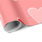 hart cadeaupapier (Rol Hoek)