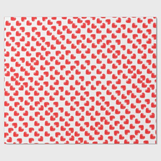 hart cadeaupapier (Vlak)