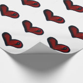 hart cadeaupapier (Hoek)