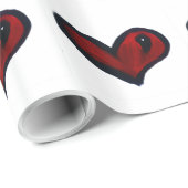 hart cadeaupapier (Rol Hoek)