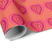 hart cadeaupapier (Rol Hoek)