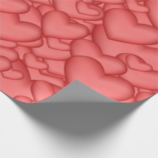 hart cadeaupapier (Hoek)