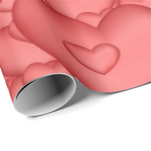 hart cadeaupapier (Rol Hoek)