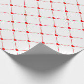 hart cadeaupapier (Hoek)