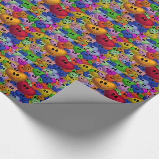 hart cadeaupapier (Hoek)