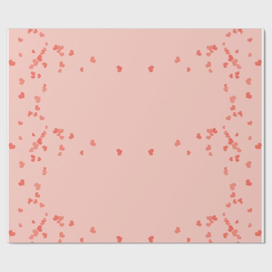 hart cadeaupapier (Vlak)